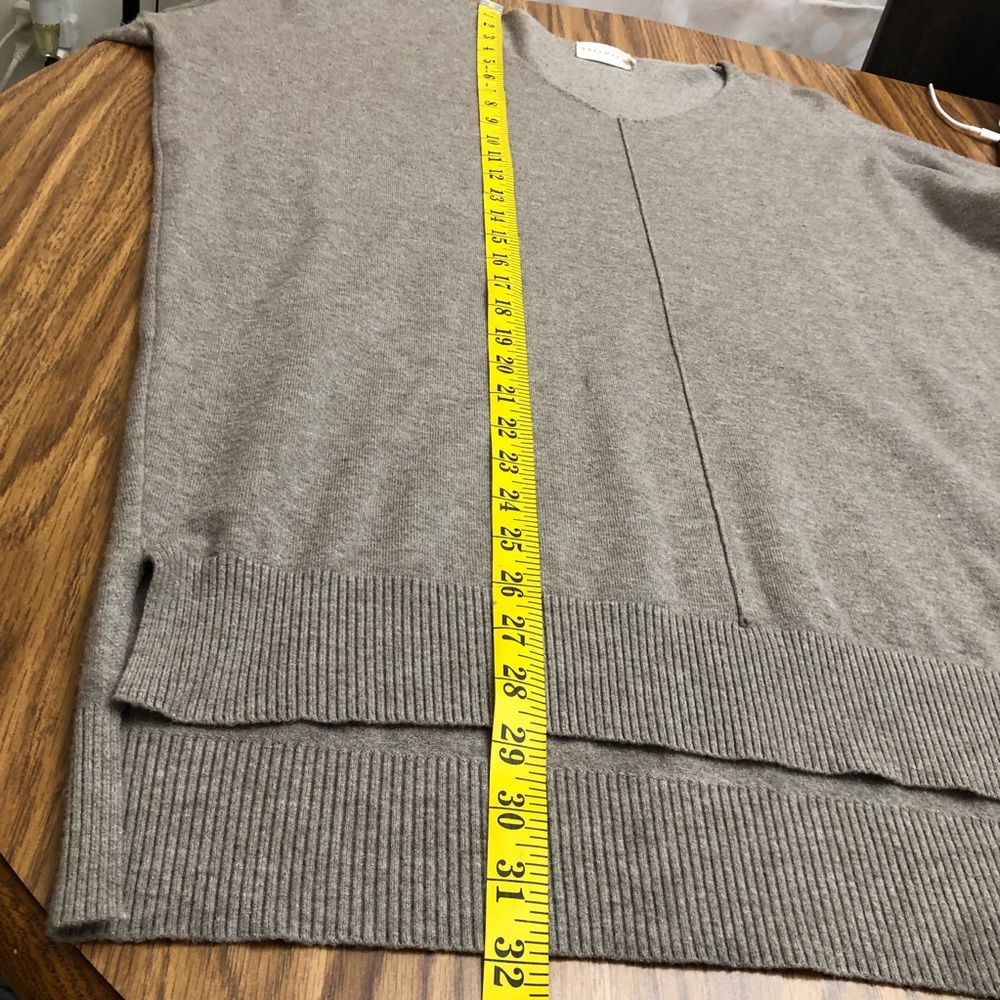 V-Neck Soft Sweater, Heather Mocha - Picture 8 of 10